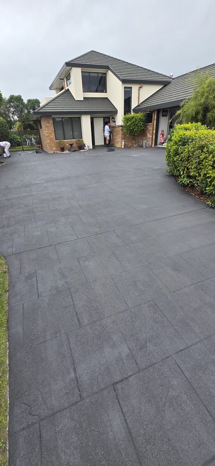Driveway painting, Waikanae